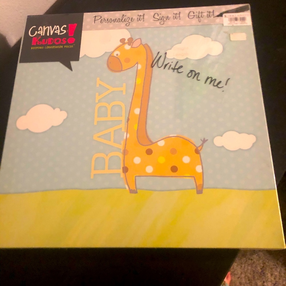 Keepsake canvas